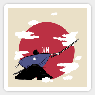 Jin - Ronin style Sticker